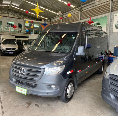 Imagem 1 de 15 de Sprinter 516 2021 20+1 Cinza Completa!