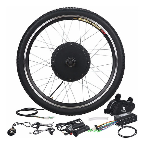 Imagen 7 de 10 de Kit Para Bicicleta Eléctrica 26¨ / 48v Dc 1000w / 36v 500w