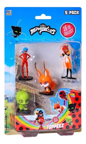 Miraculous Ladybug Pencil Toppers Fotorama Adornos Lápices