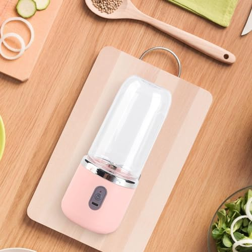 Exprimidor De 300 Ml Portátil 6 Cuchillas Recargable Taza Pe