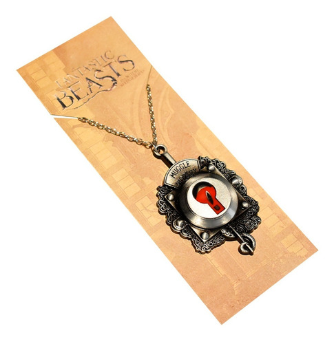 Collar Maleta Con Ojo Fantastic Beasts Animales Fantasticos