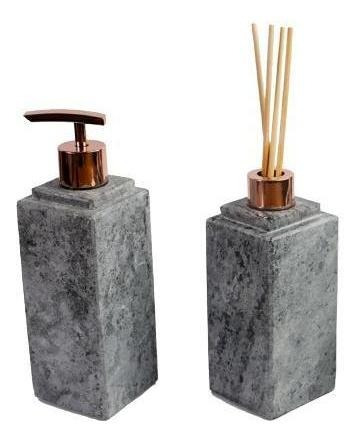 Kit Banheiro Bancada Lavabo Luxo Em Pedra Sabão N03 Rosê