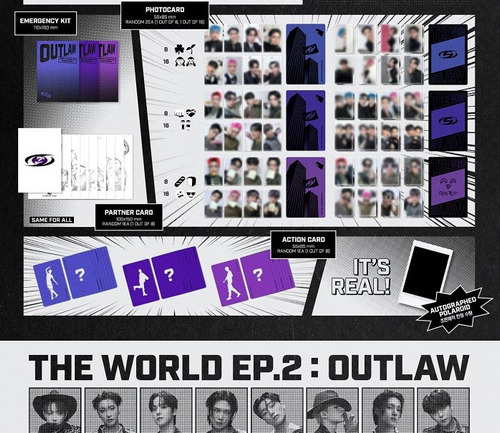 The World Ep 2 Outlaw Z Ver - Ateez (cd) - Importado