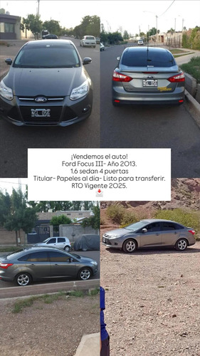 Ford Focus III 1.6 Sedan S 4 puertas