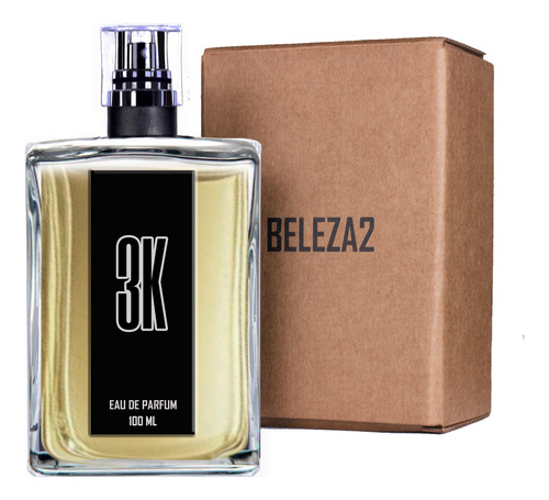 3k Eau De Parfum Unissex 100ml / Sofisticado - Perfume Beleza2 