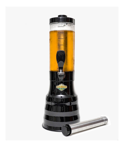 Kit 2 Torre Chopp 2l Base 4 Refil Preta Promoção Relâmpago