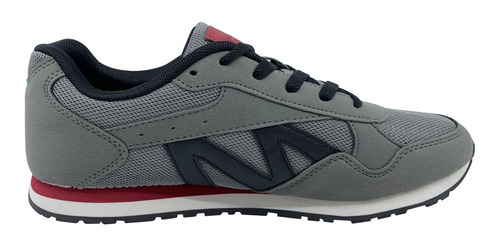 Imagen 2 de 8 de Zapatillas De Hombre Michelin Footwear Cc Gris-rojo
