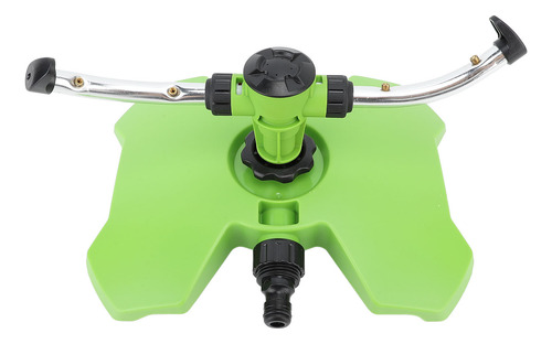 Aspersor De Jardín Automático Para Césped Con 2 Brazos Girat