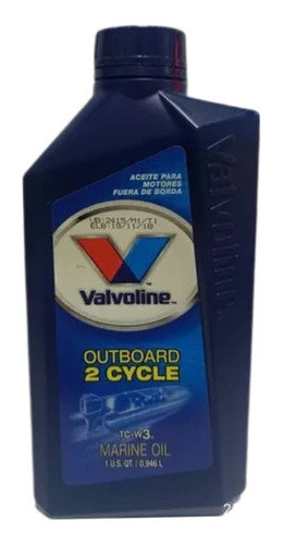 Aceite Motor Valvoline Para Lancha Fuera Borda  2tiempo Acme