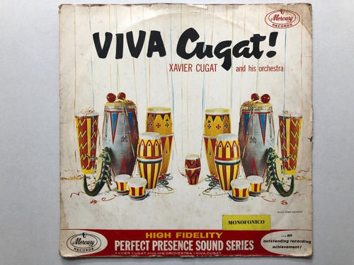 Lp - Xavier Cugat And His Orchestra - Viva Cugat. Salsa