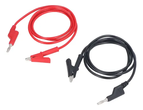 Cables De Prueba Tipo Banana Plug Moldeados Por Inyección De