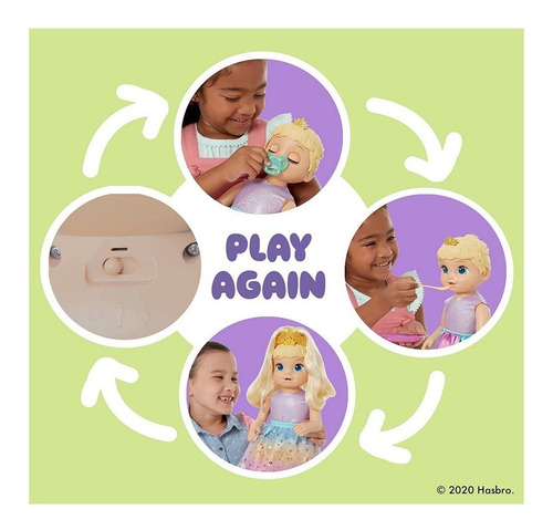Baby Alive Princess Ellie Grows Up Muñeca Interactiva F5236