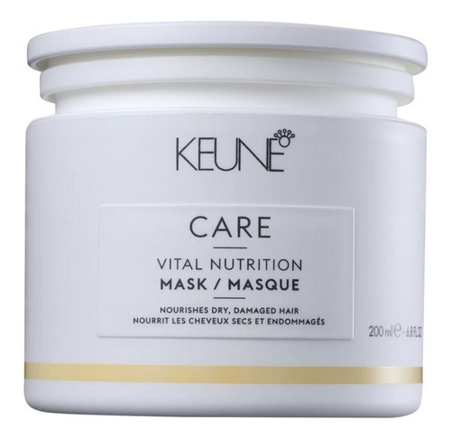 Keune Care Vital Nutrition - Máscara De Nutrição 200ml
