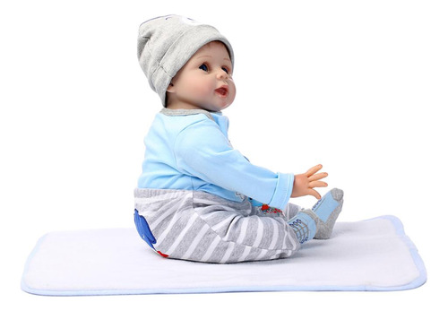 22'' Modelo De Bebés De Recién Nacida De Silicona Flexible