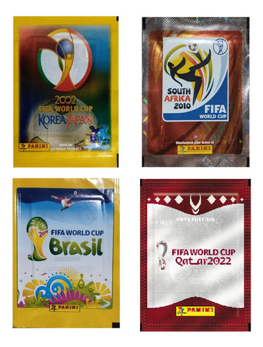 Sobres De Figuritas Fifa World Cup Panini - Pack De 4