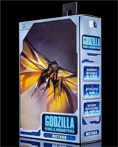 Figura De Acción De Godzilla Mothra Rodan De Neca 2019, Rega