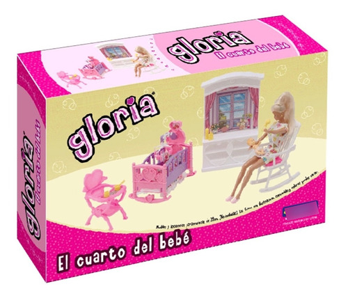 Cuarto Del Bebe Muebles De Muñecas Gloria Juego 