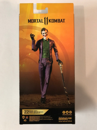 The Joker Mortal Kombat Guason Mcfarlane Mk11 Figura 7 Pulg (Usado)