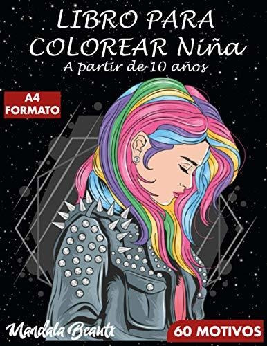 Libro : Libro Para Colorear Niña A Partir De 10 Años 60..