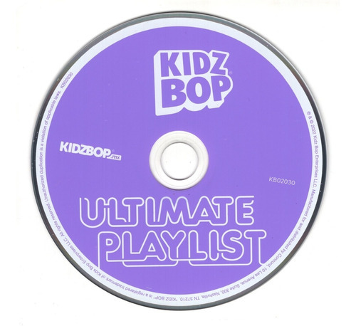 Kidz Bop Ultimate Playlist Disco Cd
