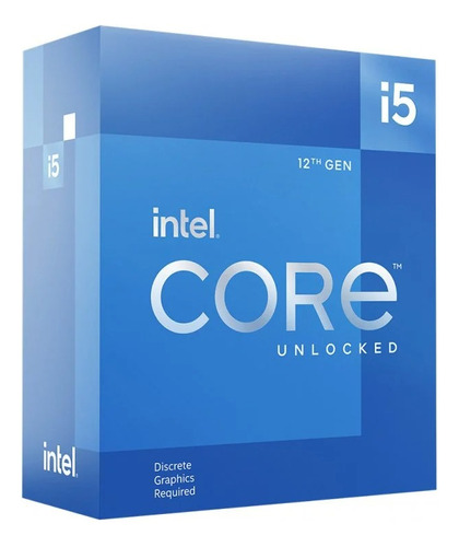 Procesador Intel Core I5 12600kf 4.90ghz Lga 1700 Ddr4 Ddr5