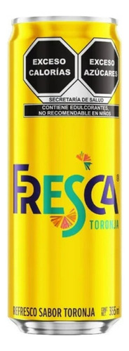 3 Pza Refresco Fresca Sabor Toronja De 355 Ml