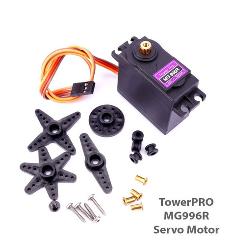 Imagen 2 de 7 de Servo Motor 360 Grados Mg995 - Tecmikro