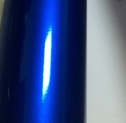 Vinyl Wrapping Azul Metalico Brillante Rollo De 18m X 1.52