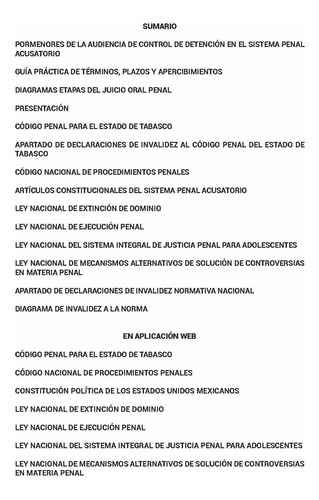 Legislación Esencial Penal De Tabasco 2025. Código Penal. Código Nacional De Procedimientos Penales. Artículos Constitucionales Del Sistema Penal Acusatorio