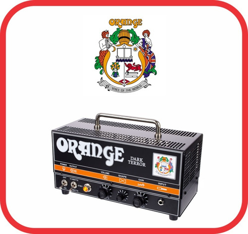 Amplificador Cabeçote Orange Dark Terror Valvulado 15wrms