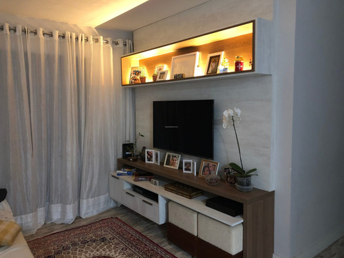 Lindo Apartamento Ao Lado Da Serra Do Japi No Condomínio Chácara Primavera De 100 M2 - Eloy Chaves - Jardim Ermida - Ap00638 - 69035866