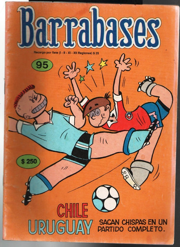 Comic Barrabases Número 95 Chile Uruguay.