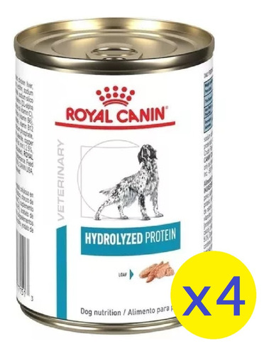 Royal Canin Veterinary Diet Hydrolyzed Protein 390g X4