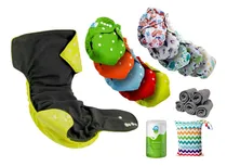 Comprar Kit Básico Pañal Ecologico De Bambú Reutilizables