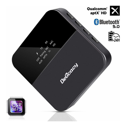 Delicacy Bluetooth 5.0 Transmitter Receiver Upgraded 2 In 1