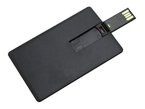 Aneew 16 Gb Pen Drive Negro Tarjeta De Credito Banco Usb Fl