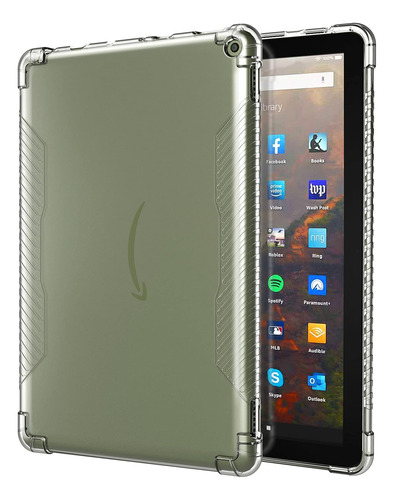 Para Tablet Fire Hd Plus Generacion Carcasa Protectora Tpu