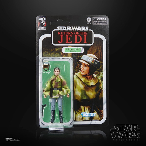 Star Wars Figura Princesa Leia Endor F7051 The Black Series