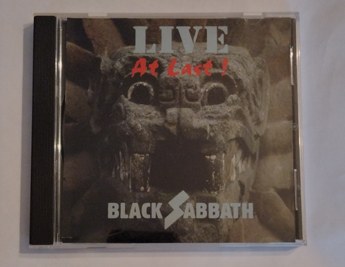 Black Sabbath Live At Last Cd Usa Power Sound Version Nuevo