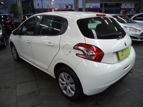 Peugeot 208 Active 1.5 8v Flex 5p Completo 2014 Branco