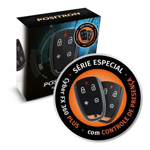 Alarme Positron Cyber Fx 360 Plus Com Controle De Presença