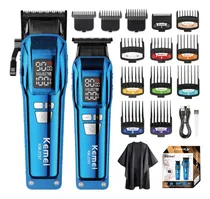 Comprar Máquina Cortar Cabello Kit De Cortadoras Kemei Km-2797