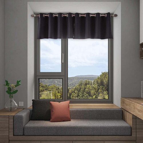 Cortinas Cortas Con Función De Bloqueo De Luz