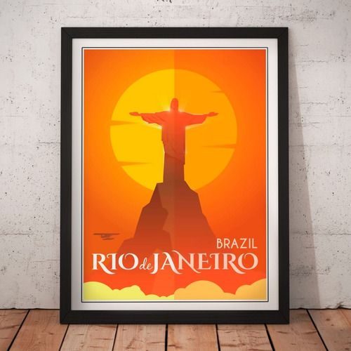 Cuadro Ciudades - Rio De Janeiro - Sunset