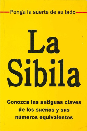 Libro La Sibila Ponga La Suerte De Su Lado De Varios