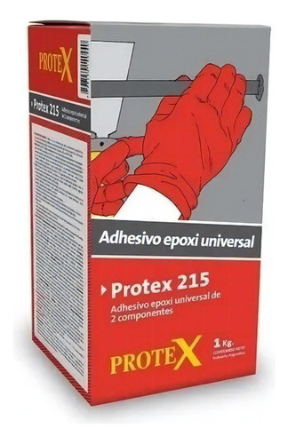 Adhesivo Epoxi Universal Anclajes Fijaciones 1 Kg Protex 215