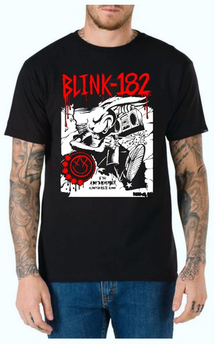 Remera Blink 182 Pop Punk Conejo Radio - Rock - Full Vinil