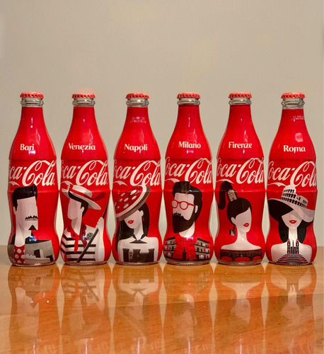Garrafas Coca Cola Italia - Face Of The City