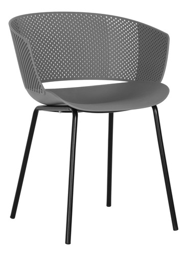 Silla De Comedor Padules Gris Këssa Muebles