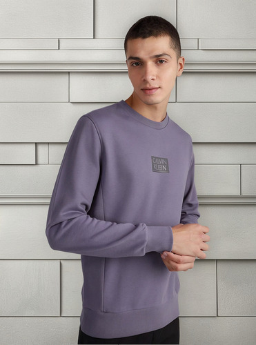 Polerón Gloss Morado Calvin Klein